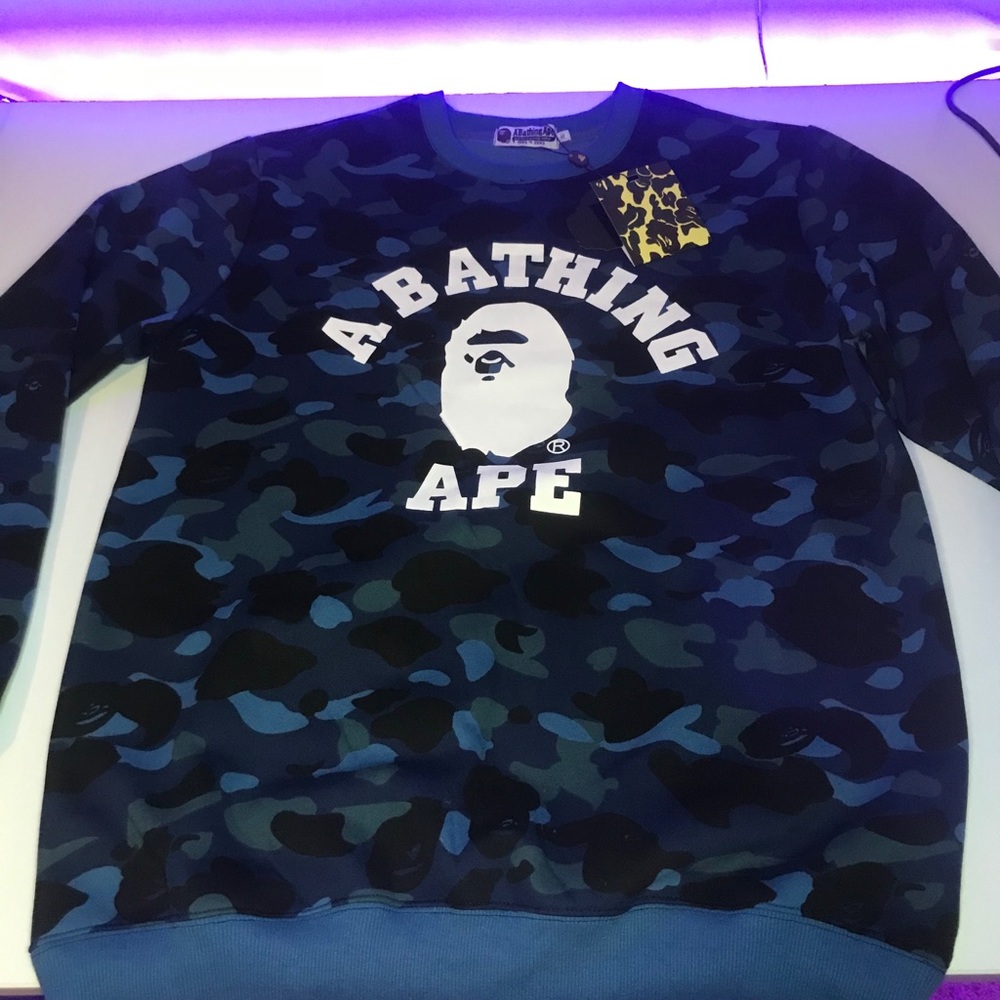 Bathing ape sweater